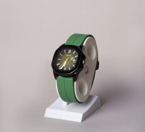 Rlx - Unique Design Magnetic Lock & Silicone Straps Watch date