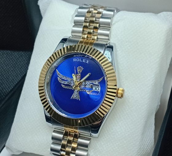 Rolex Just Date Watch Sparrow (Blue Dial)