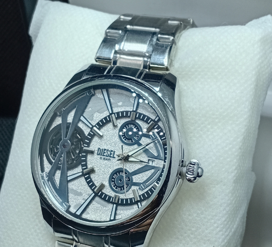 Diesel Chronograph With Pendulam (White Diel)