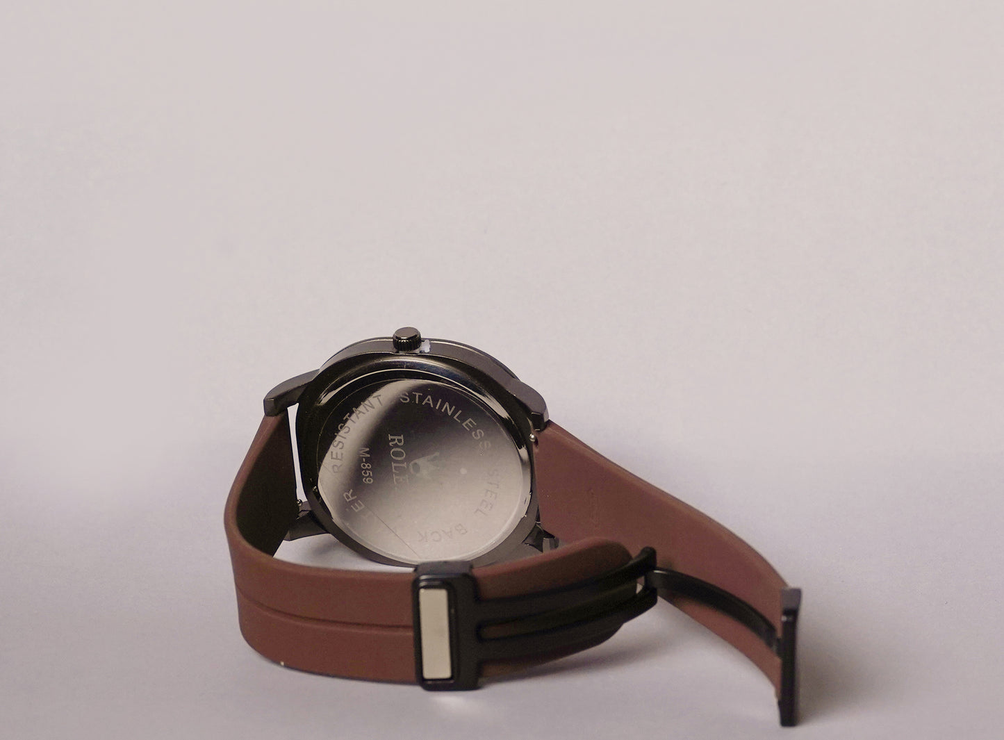 Rlx - Unique Design Magnetic Lock & Silicone Straps Watch