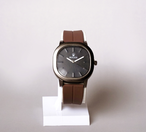 Rlx - Unique Design Magnetic Lock & Silicone Straps Watch