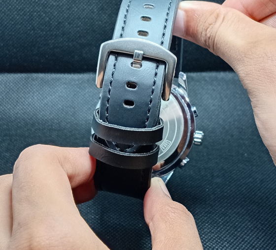 EDF-3689 Dual Time (Analog & Digital) Straps Watch