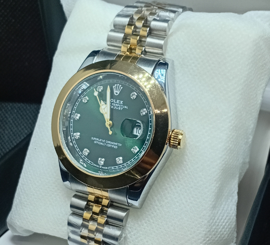 Rolex Datejust watch Green Dial
