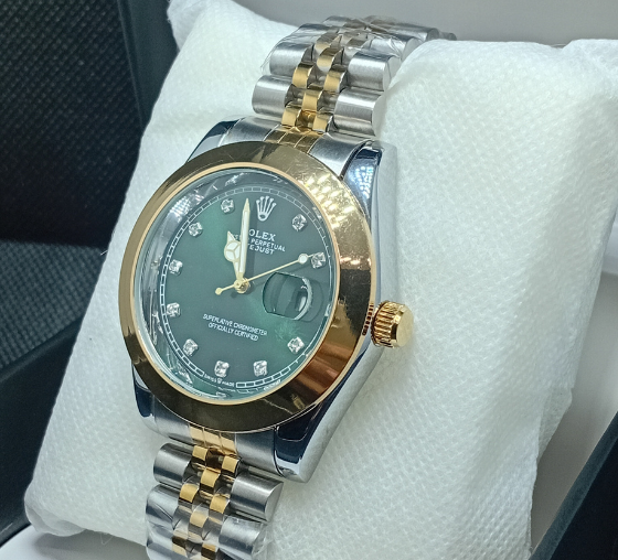 Rolex Datejust watch Green Dial